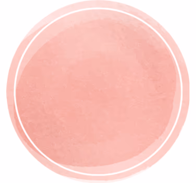 杯垫现代设计优雅圆形表面 - TenStickers