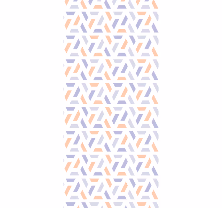 几何墙纸 人字形阵列 - TenStickers