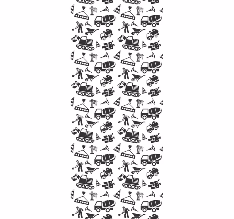 工业壁纸 建筑主题 - TenStickers