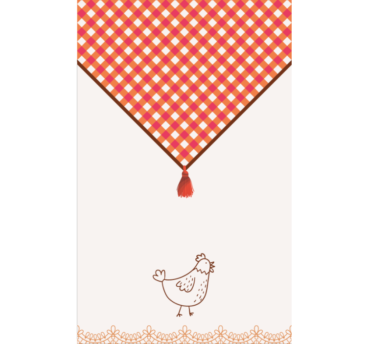 厨房盲道传统乡村风格 - TenStickers