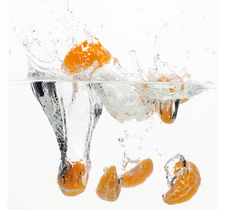 厨房盲道 水里的水果 - TenStickers