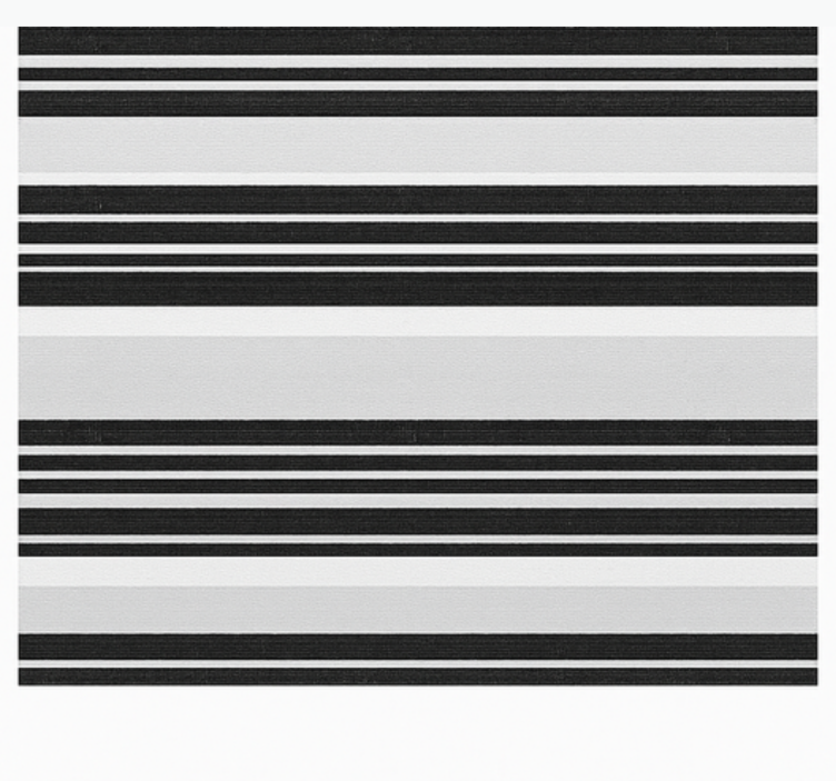 卫生间盲道 righe bianco nero - TenStickers