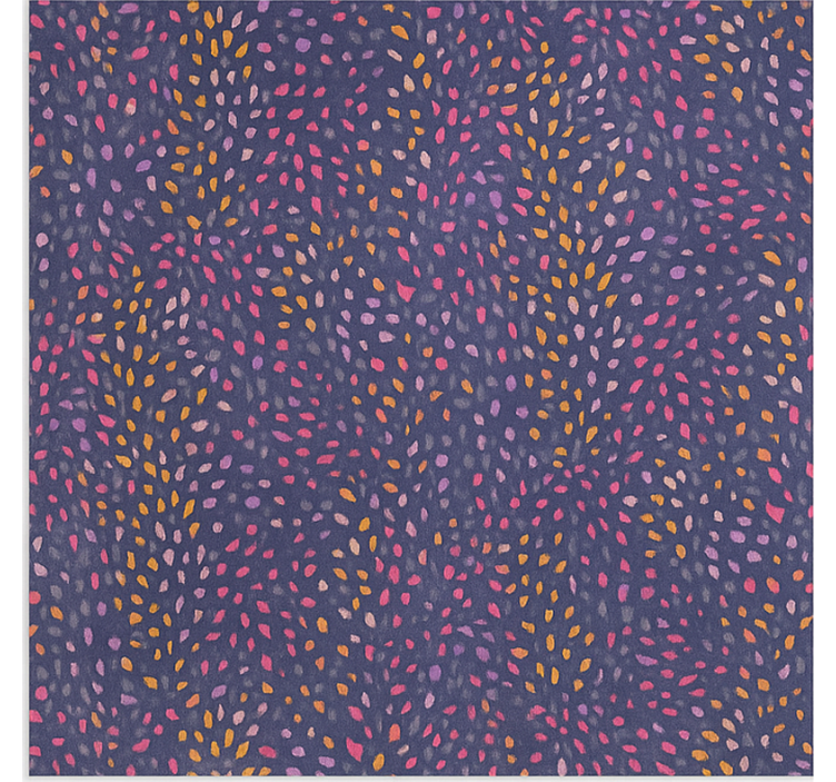 主卧室盲人 抽象花卉图案 - TenStickers