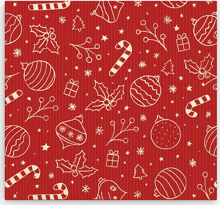 起居室盲道 知更鸟图案 - TenStickers