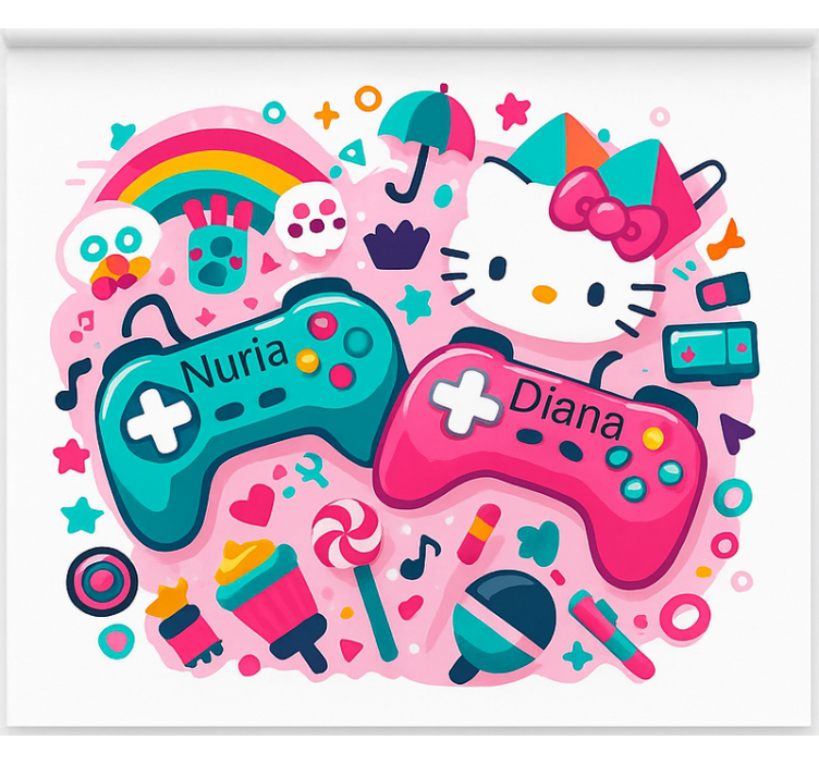 极客盲 定制小猫控制器 - TenStickers