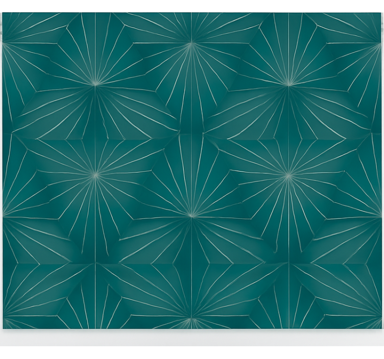 青年盲人 星爆几何 - TenStickers