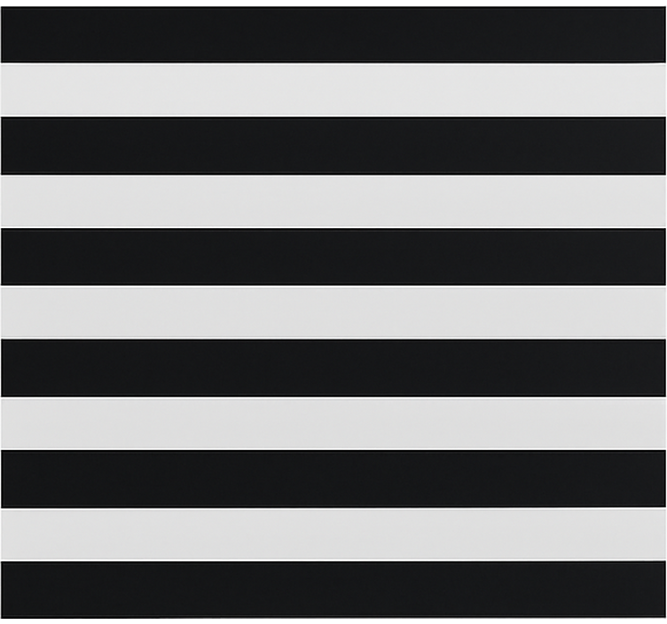 饭厅盲道 黑色透明条纹 - TenStickers