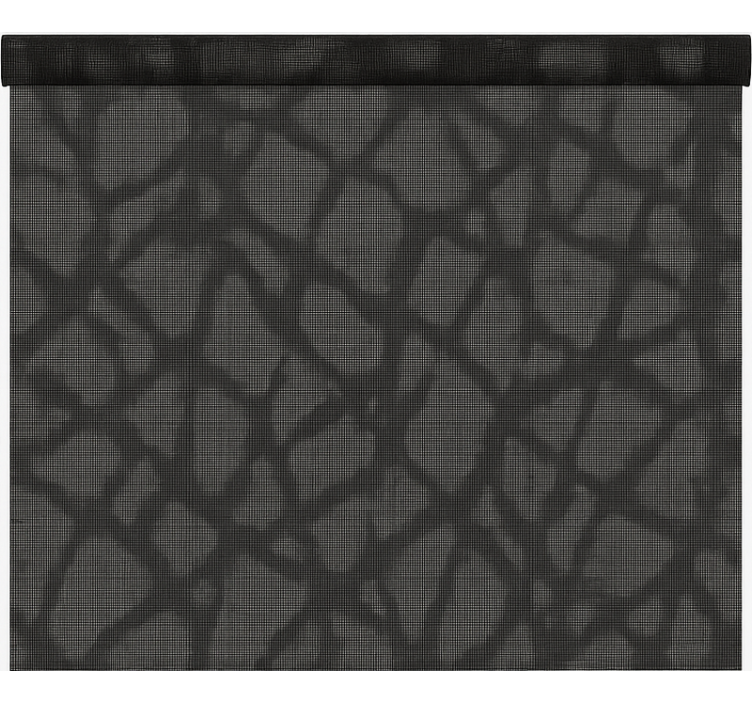 办公室百叶窗透视黑色/灰色 - TenStickers