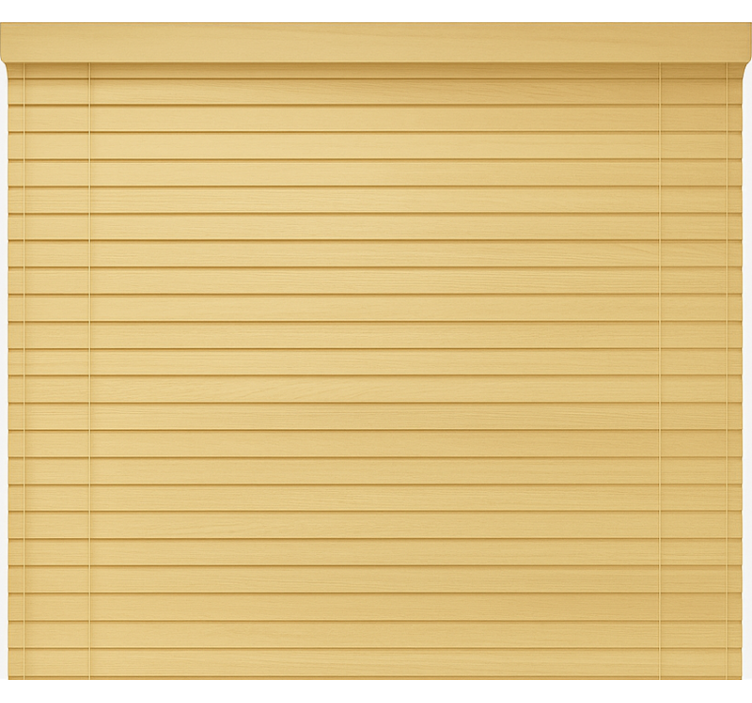 办公室百叶窗带来木质氛围 - TenStickers