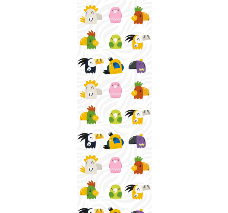 儿童盲人快乐怪兽壁画 - TenStickers