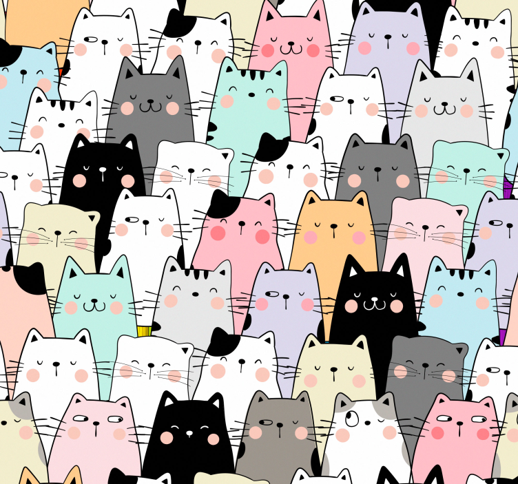 儿童盲人猫咪玩具适合小朋友使用 - TenStickers