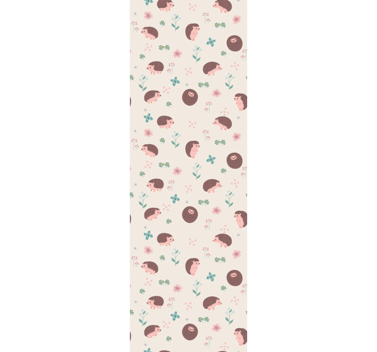 儿童盲人可爱刺猬系列 - TenStickers