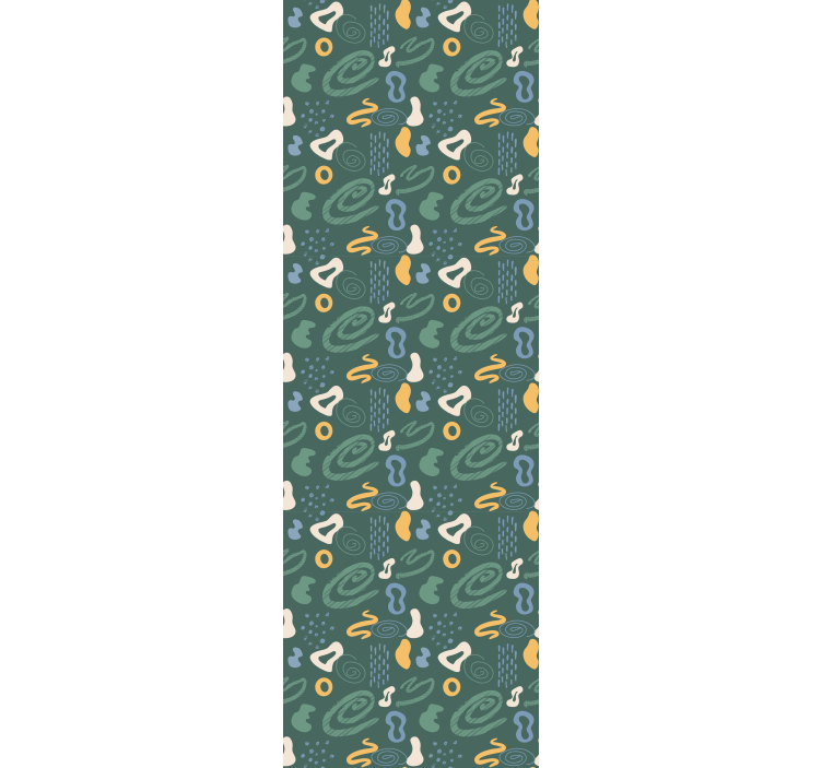 儿童盲人抽象极简图案 - TenStickers