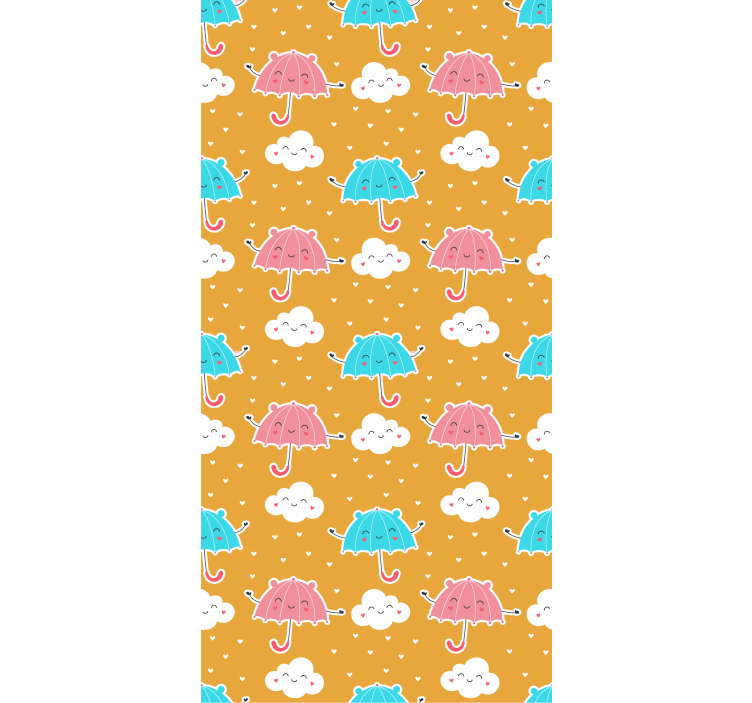 儿童盲人多彩伞展示 - TenStickers