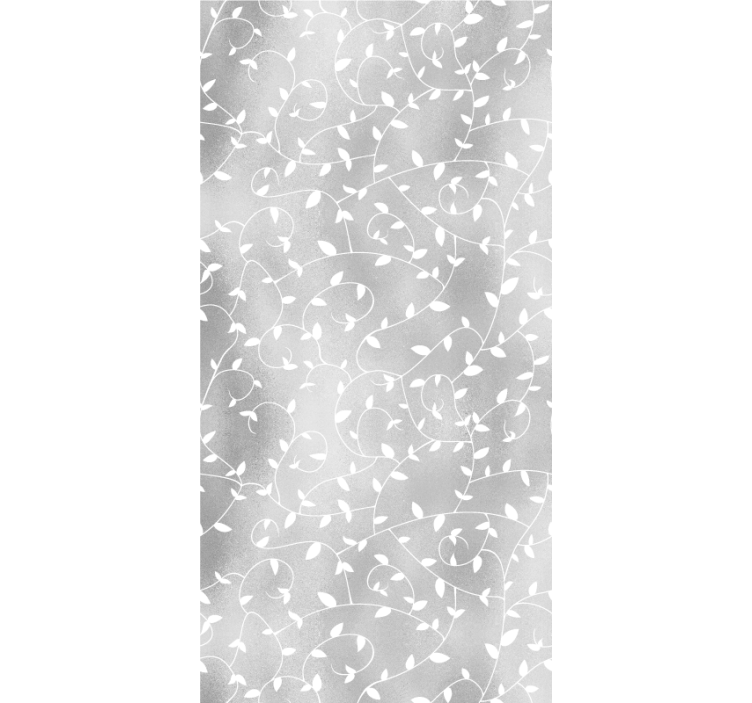 办公室百叶窗银色树枝设计 - TenStickers