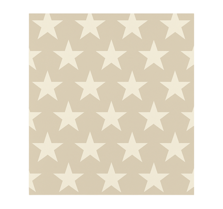 青年盲人米色星星图案产品 - TenStickers