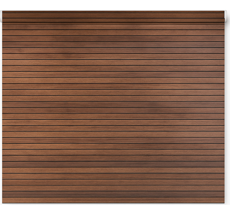 纹理和图案的盲人平行胡桃木条 - TenStickers