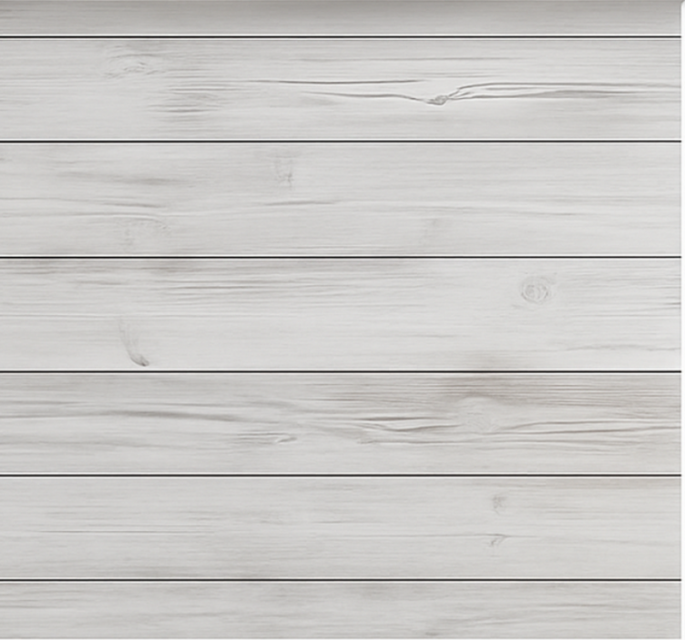 纹理和图案的盲人横向白洗木材 - TenStickers