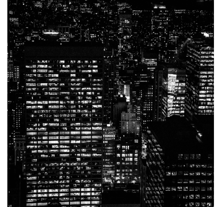 起居室盲道城镇 - TenStickers