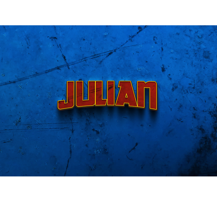 蓝盲个性化超级英雄墙壁装饰 - TenStickers