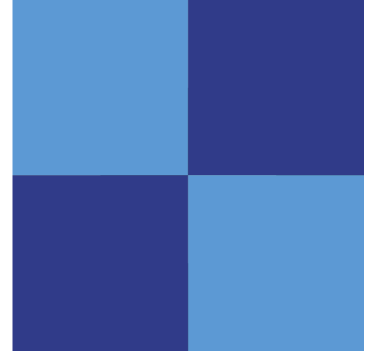 蓝盲呈现深邃蓝色主题 - TenStickers