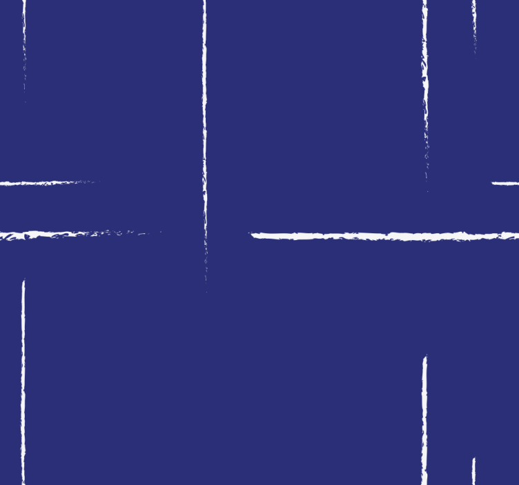 蓝盲现代线条图案 - TenStickers