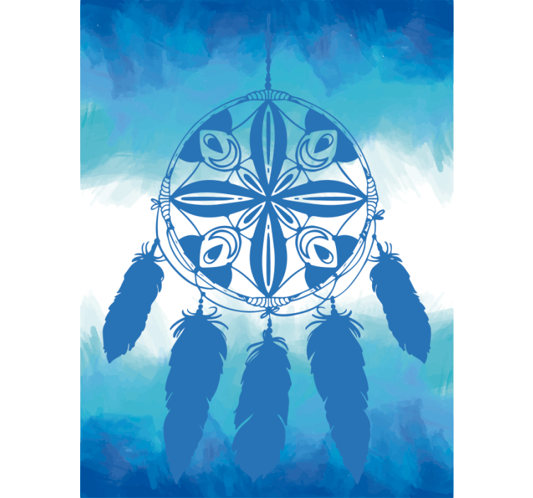 蓝盲装饰梦想 - TenStickers