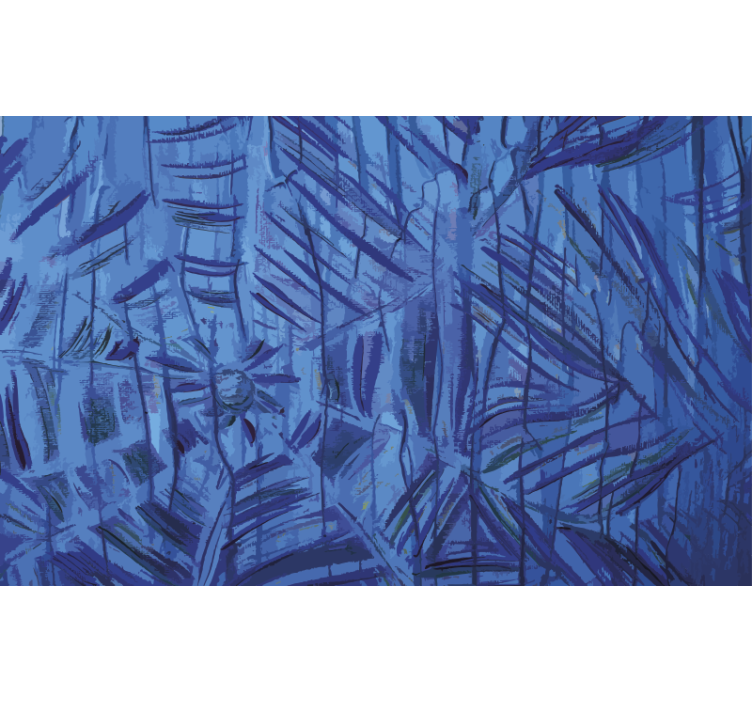 蓝盲蓝墨水蜘蛛网 - TenStickers