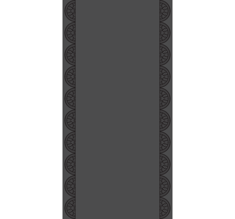 纹理和图案的卷簾 圆形几何图案 - TenStickers