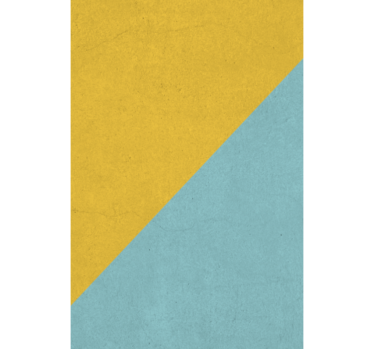 办公室百叶窗对角彩块 - TenStickers