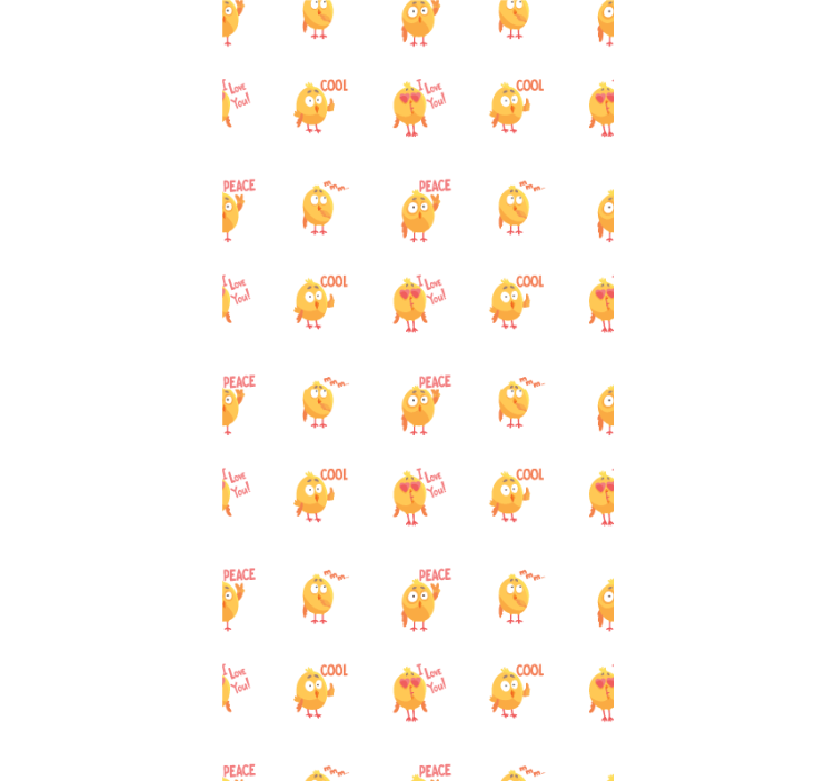 有动物的百叶窗可爱鸟儿表情 - TenStickers