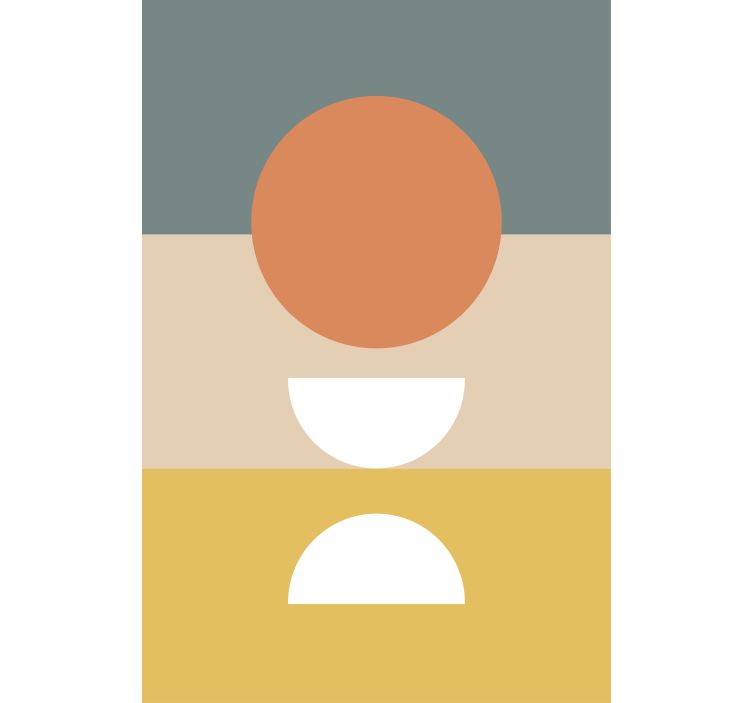 现代盲人几何形状排列 - TenStickers