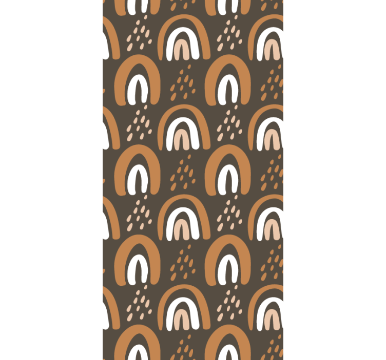 儿童盲人绘制的自然彩虹 - TenStickers