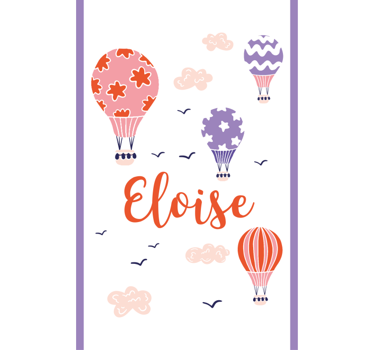 儿童盲人定制热气球 - TenStickers