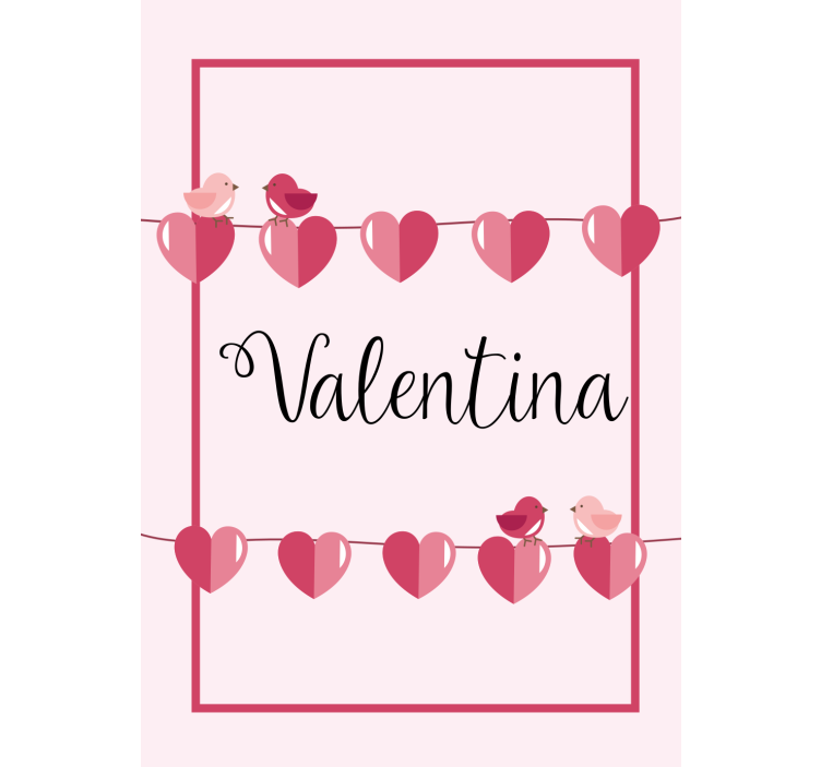 青年盲人爱心与名字 - TenStickers