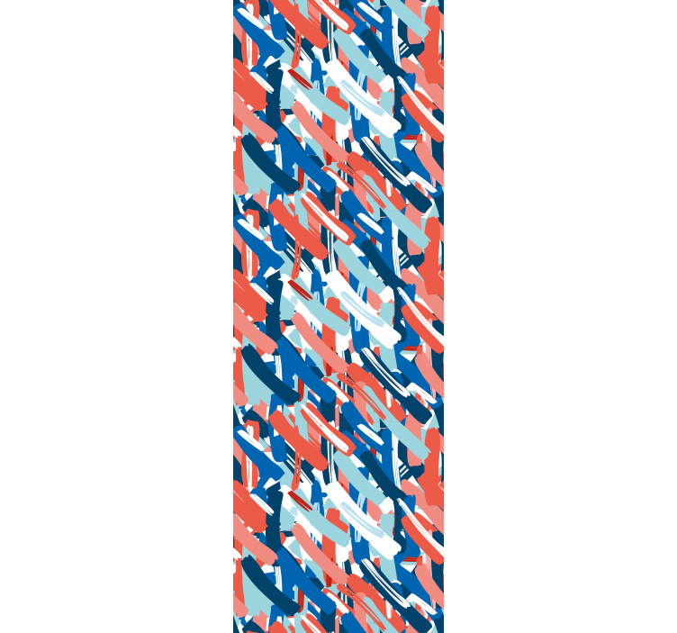 纹理和图案的盲人大胆笔触 - TenStickers