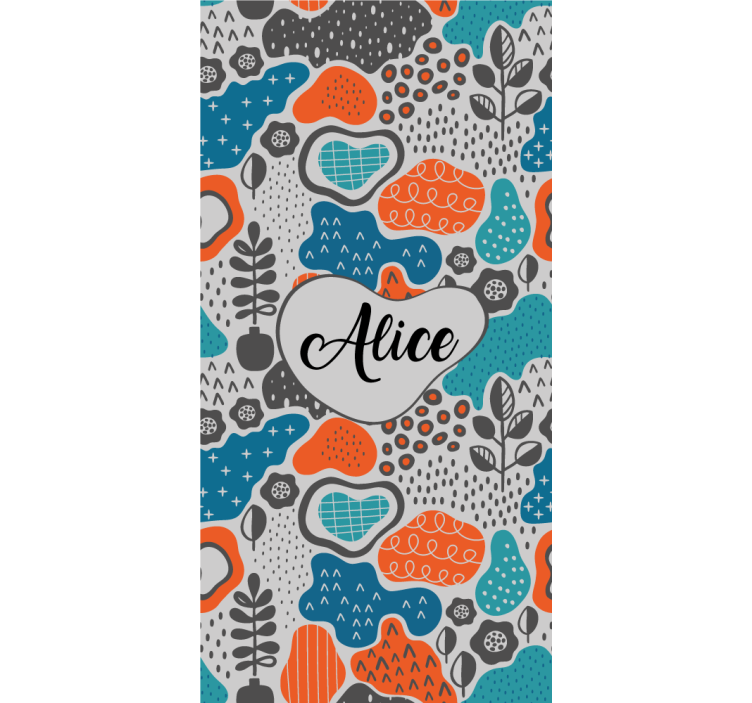 青年盲人抽象名称设计 - TenStickers