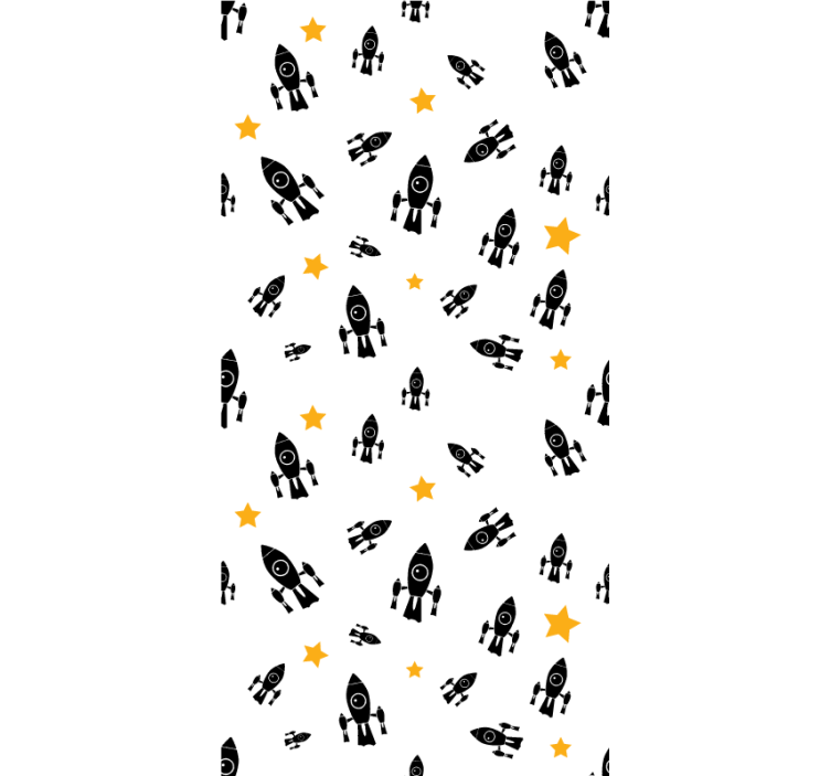 极客盲火箭星冒险 - TenStickers