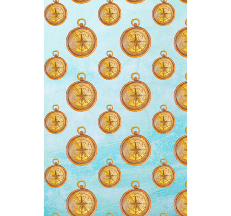 原有的盲人复古罗盘图案 - TenStickers