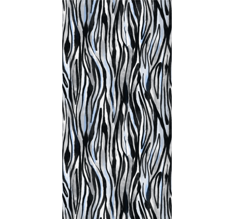 纹理和图案的盲人：抽象斑马条纹 - TenStickers