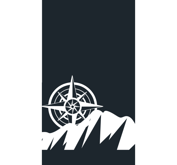 山和指南针原装卷帘 - TenStickers