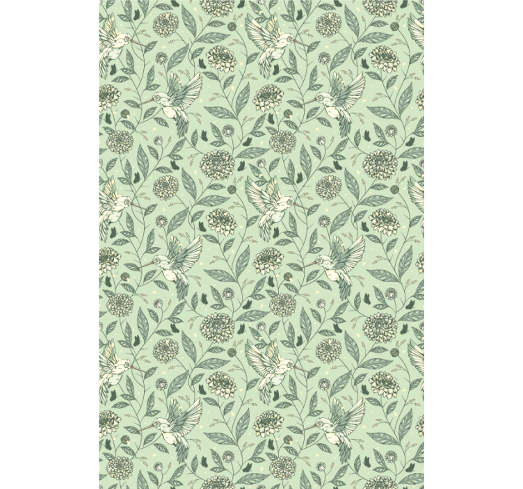 盲人花草带来迷人的花卉设计 - TenStickers