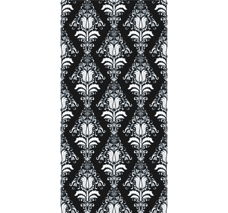 优雅的盲人，永恒的植物图案 - TenStickers