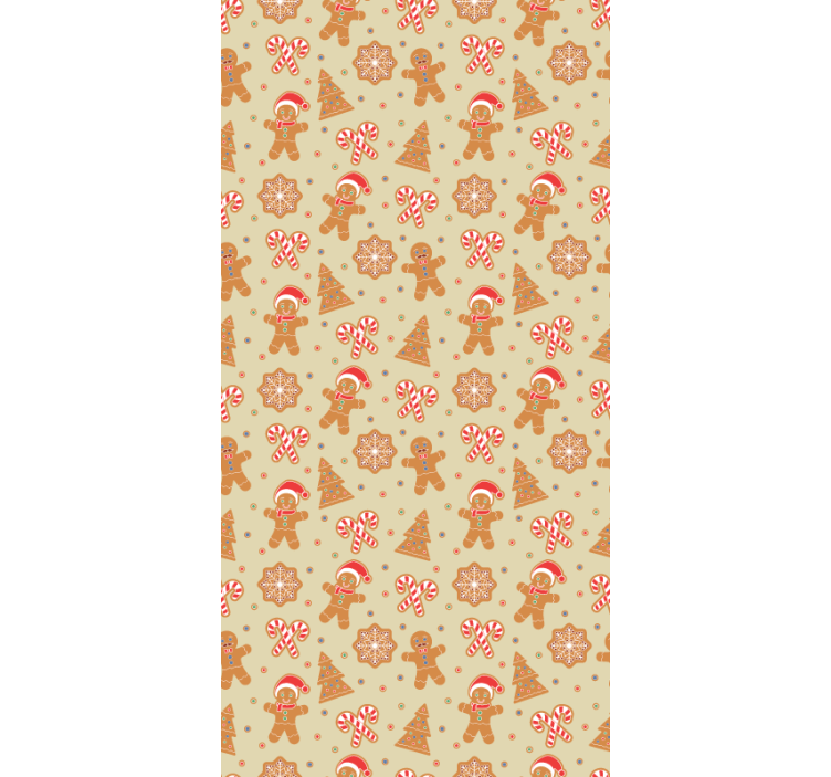 原有的盲人带来姜饼节日欢愉 - TenStickers