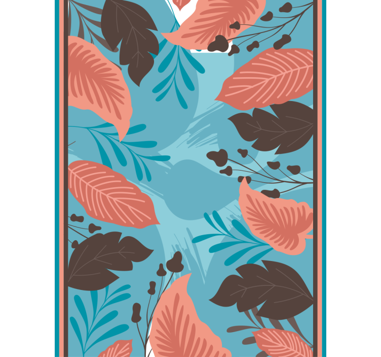 盲人花草叶茂花卉摆件 - TenStickers