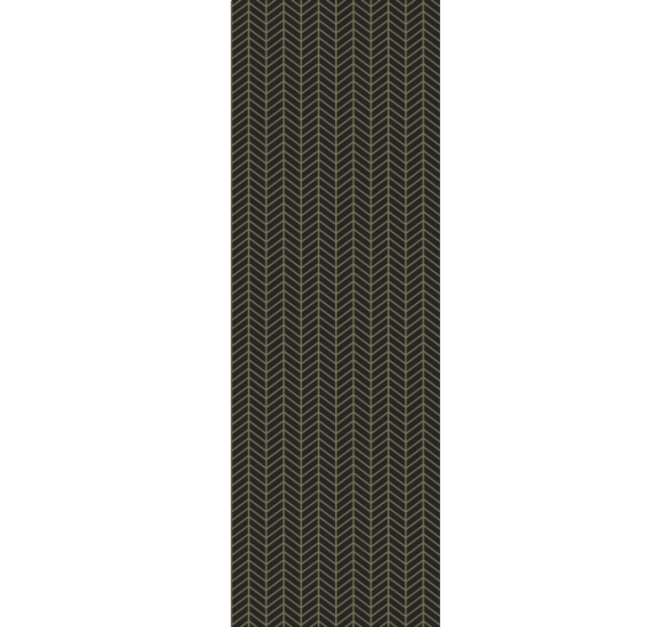 纹理和图案的盲人几何叶子图案 - TenStickers