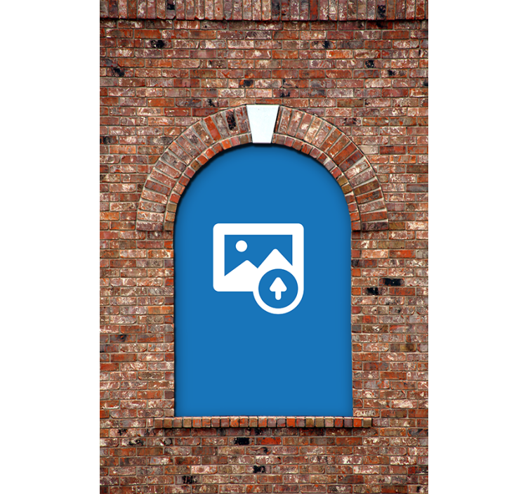 可个性化的 3d 拱形窗帘 - TenStickers