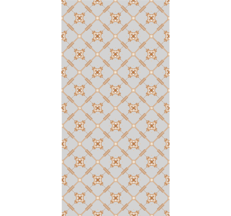 瓷砖风格菱形纹理和图案卷簾 - TenStickers