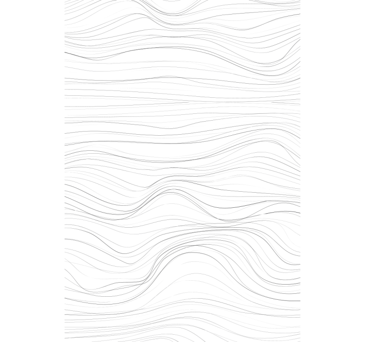 波浪帘优雅百叶帘 - TenStickers