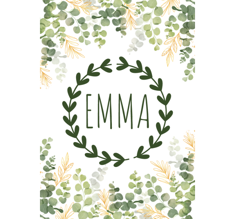 儿童卷簾 自定义月桂冠 - TenStickers